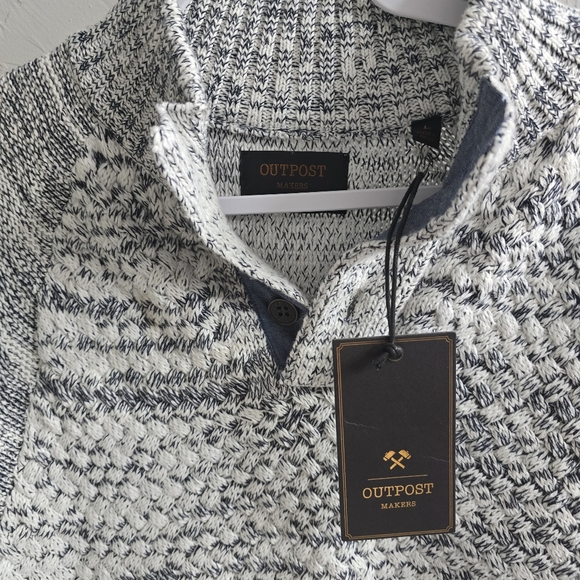Outpost Makers Sweater Men's Large New With Tags - Picture 2 of 5